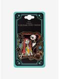 Disney The Nightmare Before Christmas Jack & Sally Frame Enamel Pin - BoxLunch Exclusive, , alternate