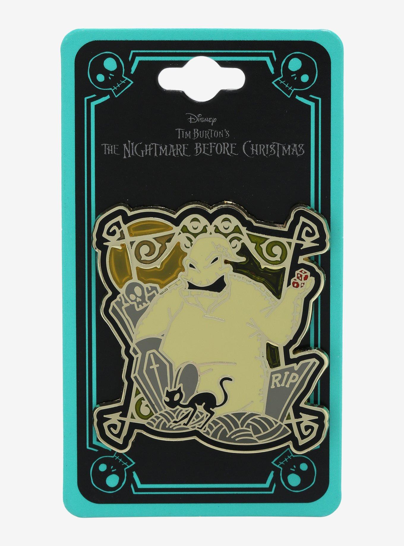 Disney The Nightmare Before Christmas Oogie-Boogie Frame Enamel Pin - BoxLunch Exclusive , , hi-res