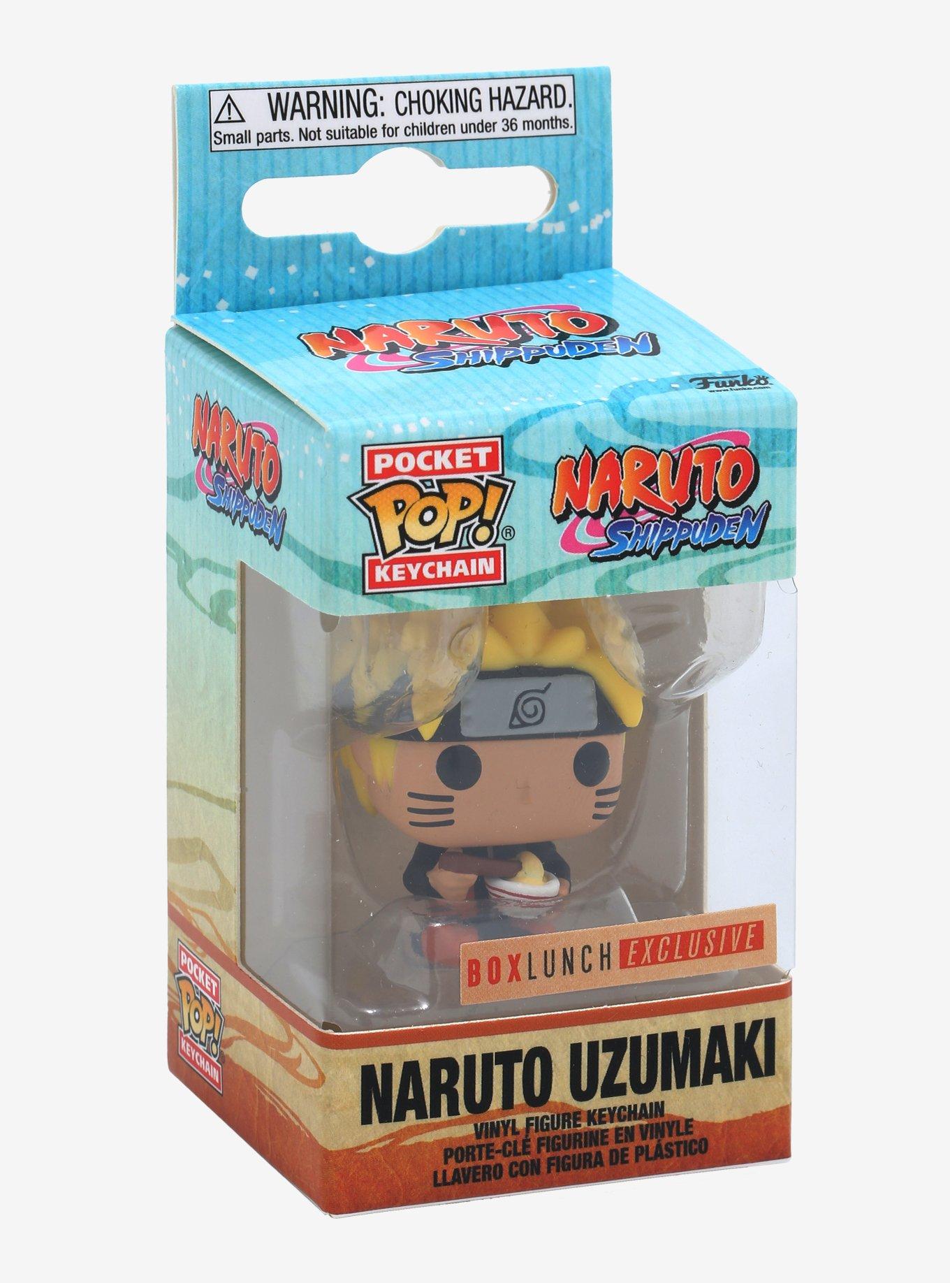 Funko Pocket Pop! Naruto Shippuden Naruto Uzumaki with Noodles Vinyl Keychain - BoxLunch Exclusive , , alternate