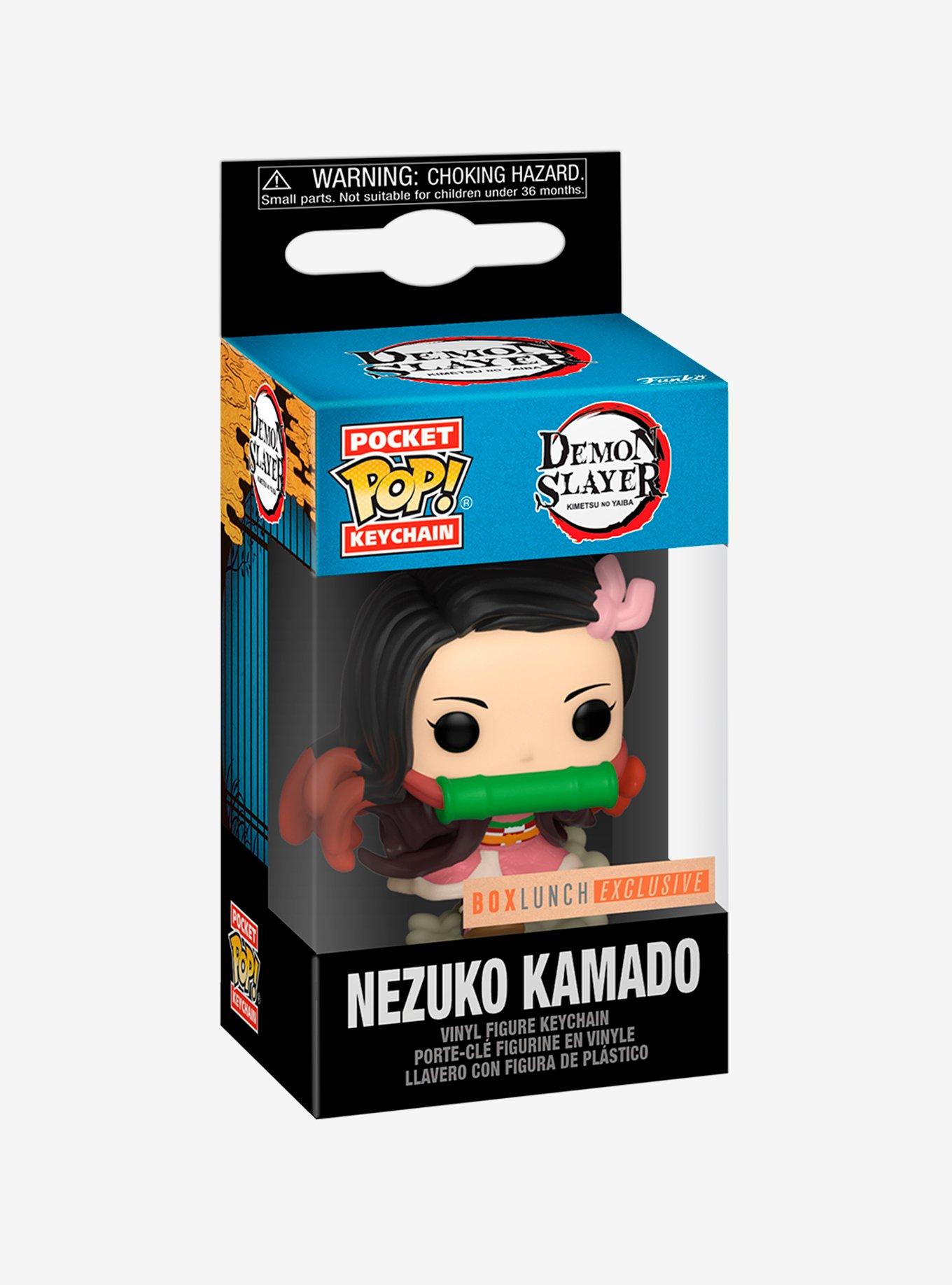 Funko Pocket Pop! Demon Slayer: Kimetsu no Yaiba Nezuko Kamado (Running) Vinyl Keychain - BoxLunch Exclusive , , alternate