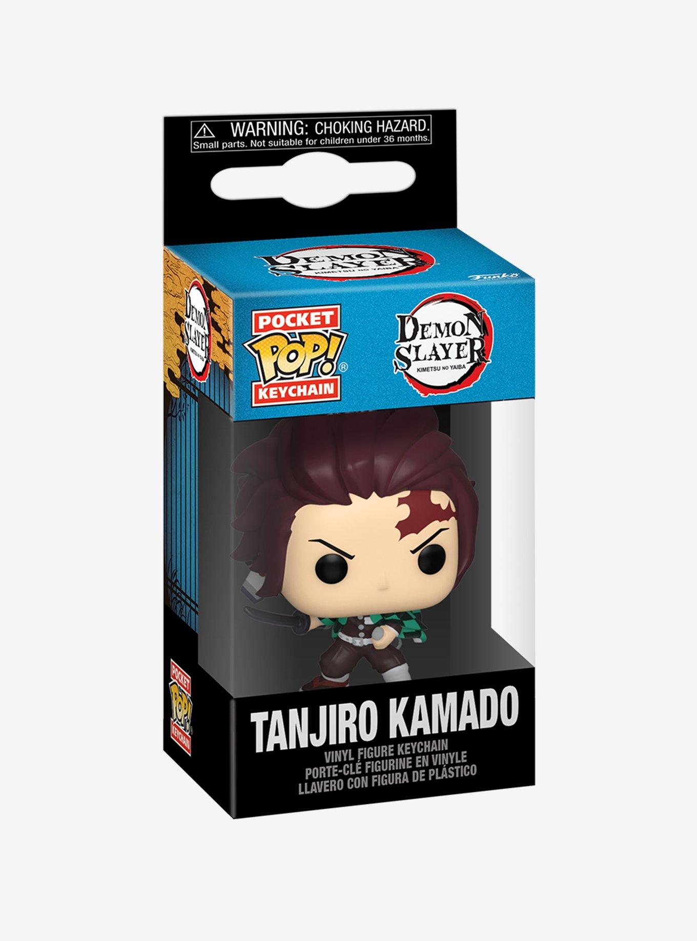 Funko Pocket Pop! Demon Slayer: Kimetsu no Yaiba Tanjiro Kamado Vinyl Keychain, , alternate