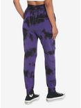 Purple Witch Tie-Dye Girls Sweatpants, PURPLE, alternate