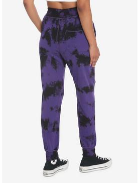 Purple Witch Tie-Dye Girls Sweatpants, , hi-res