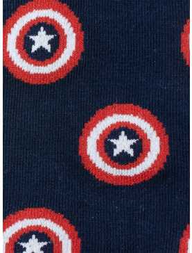 Marvel Captain America Navy Ankle Socks, , hi-res