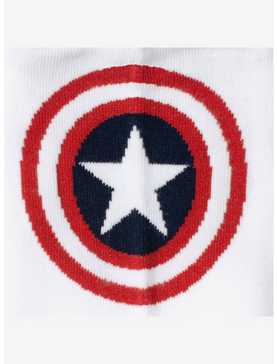 Marvel Captain America White Ankle Socks, , hi-res