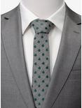 Herringbone Shamrock Men's Tie, , alternate