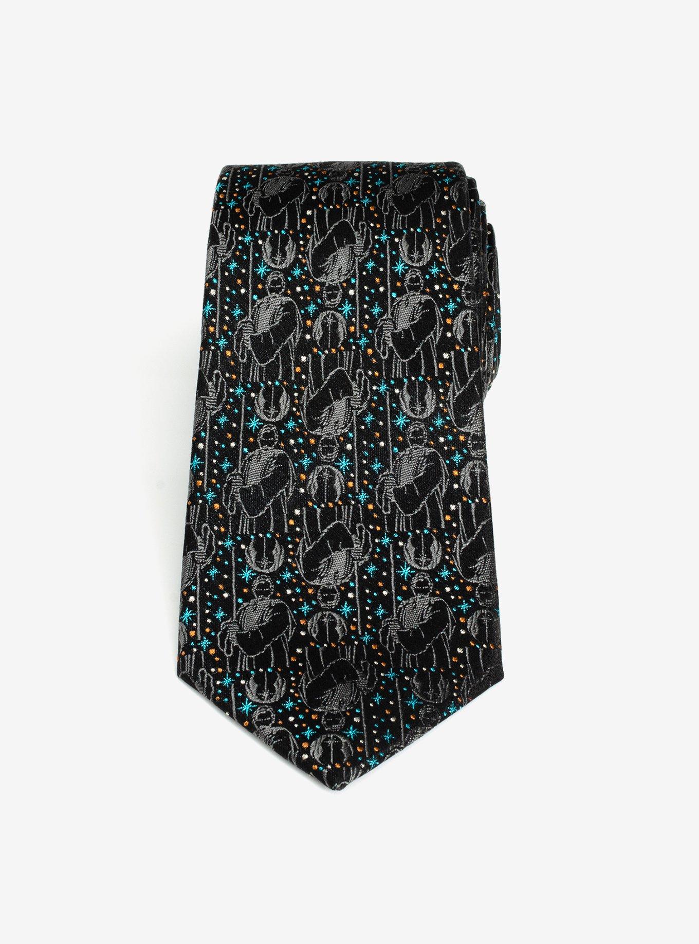 Star Wars Obi Wan Kenobi Gray Men's Tie, , alternate