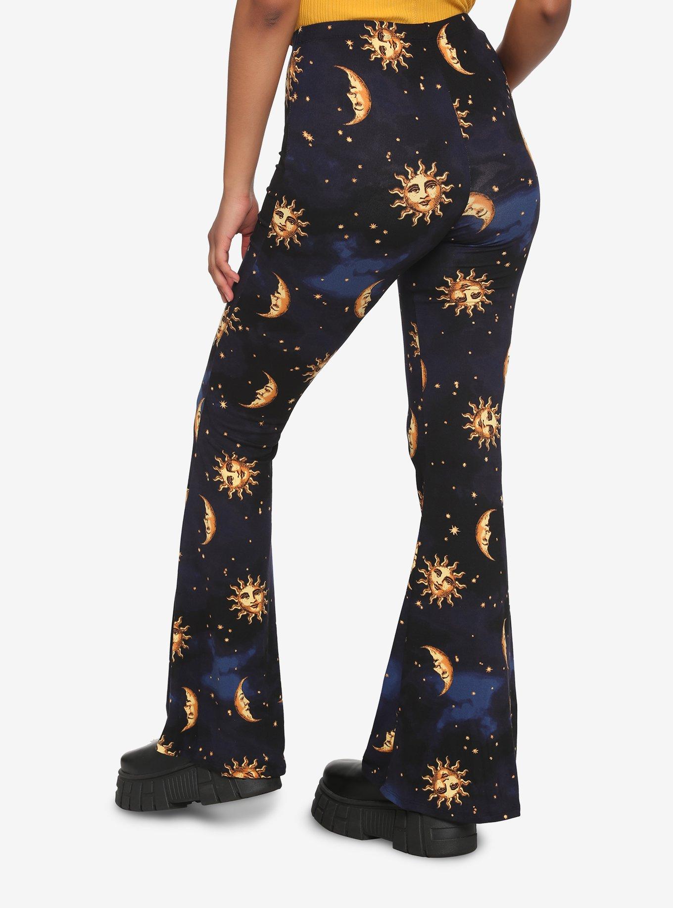 Celestial Flare Pants, BLACK, alternate