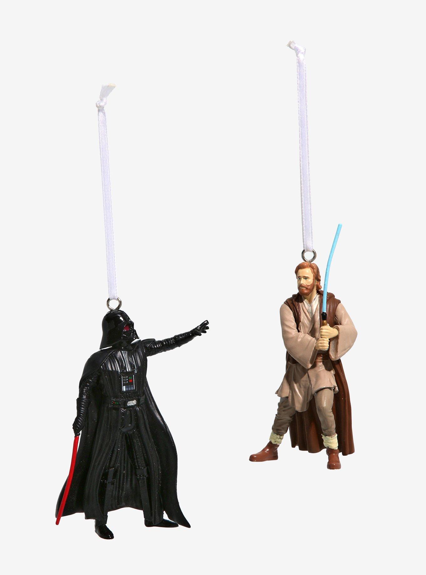 Hallmark Star Wars Darth Vader & Obi-Wan Kenobi Ornament Set, , alternate