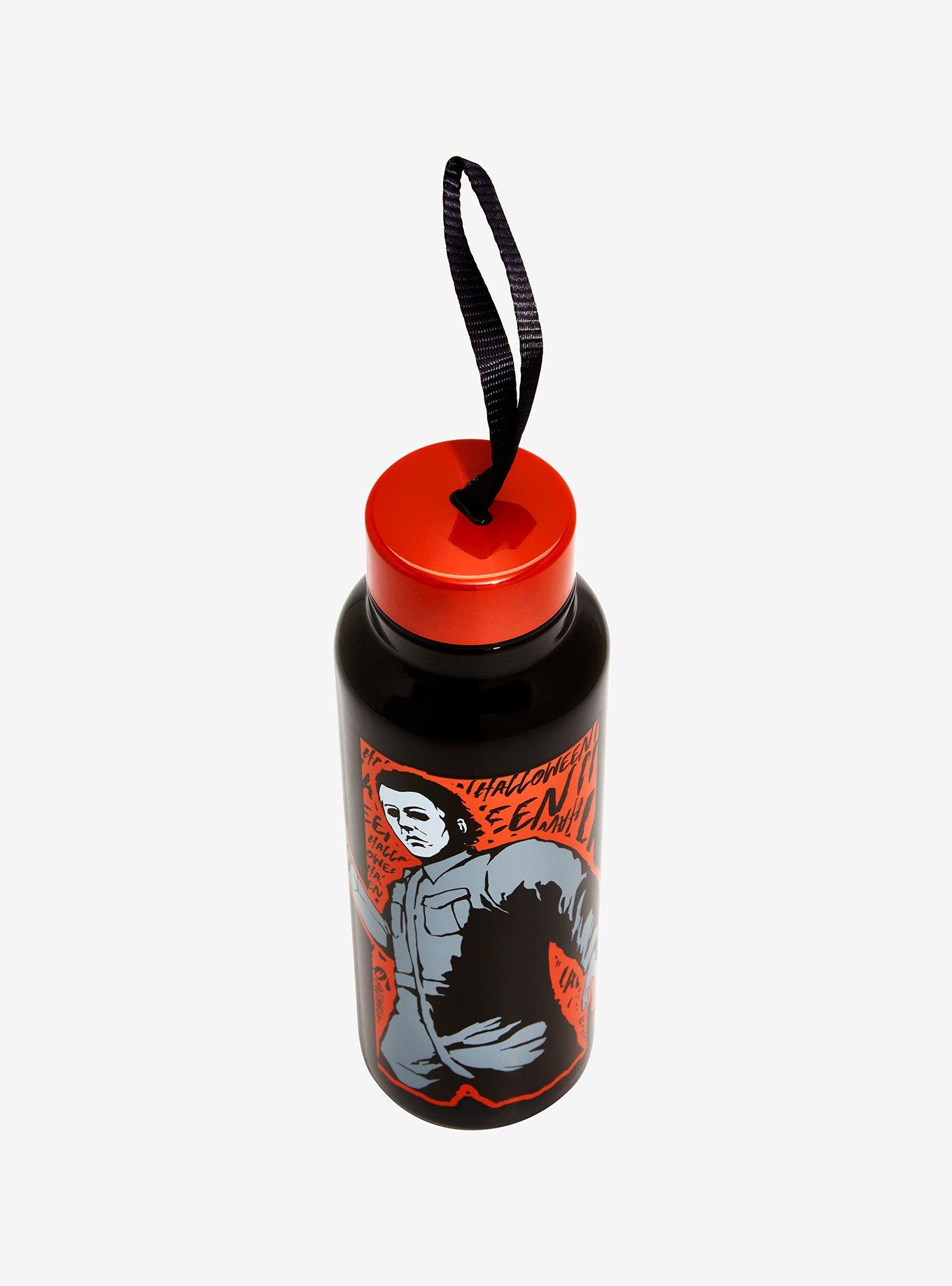Halloween No One Comes Home Strap Water Bottle, , alternate