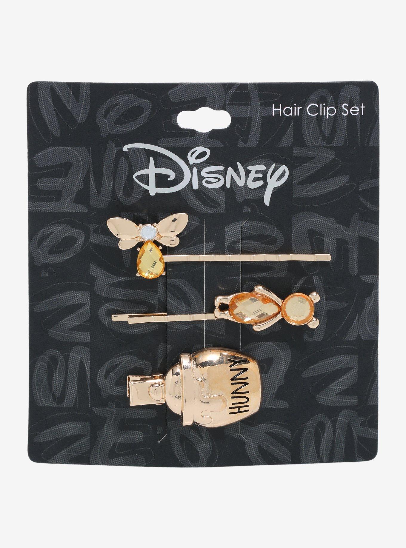 Disney Winnie the Pooh Icons Hair Clip Set - BoxLunch Exclusive, , alternate