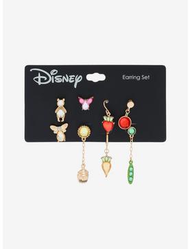 Disney Winnie the Pooh Animal Friends & Snacks Mix & Match Earring Set - BoxLunch Exclusive, , hi-res