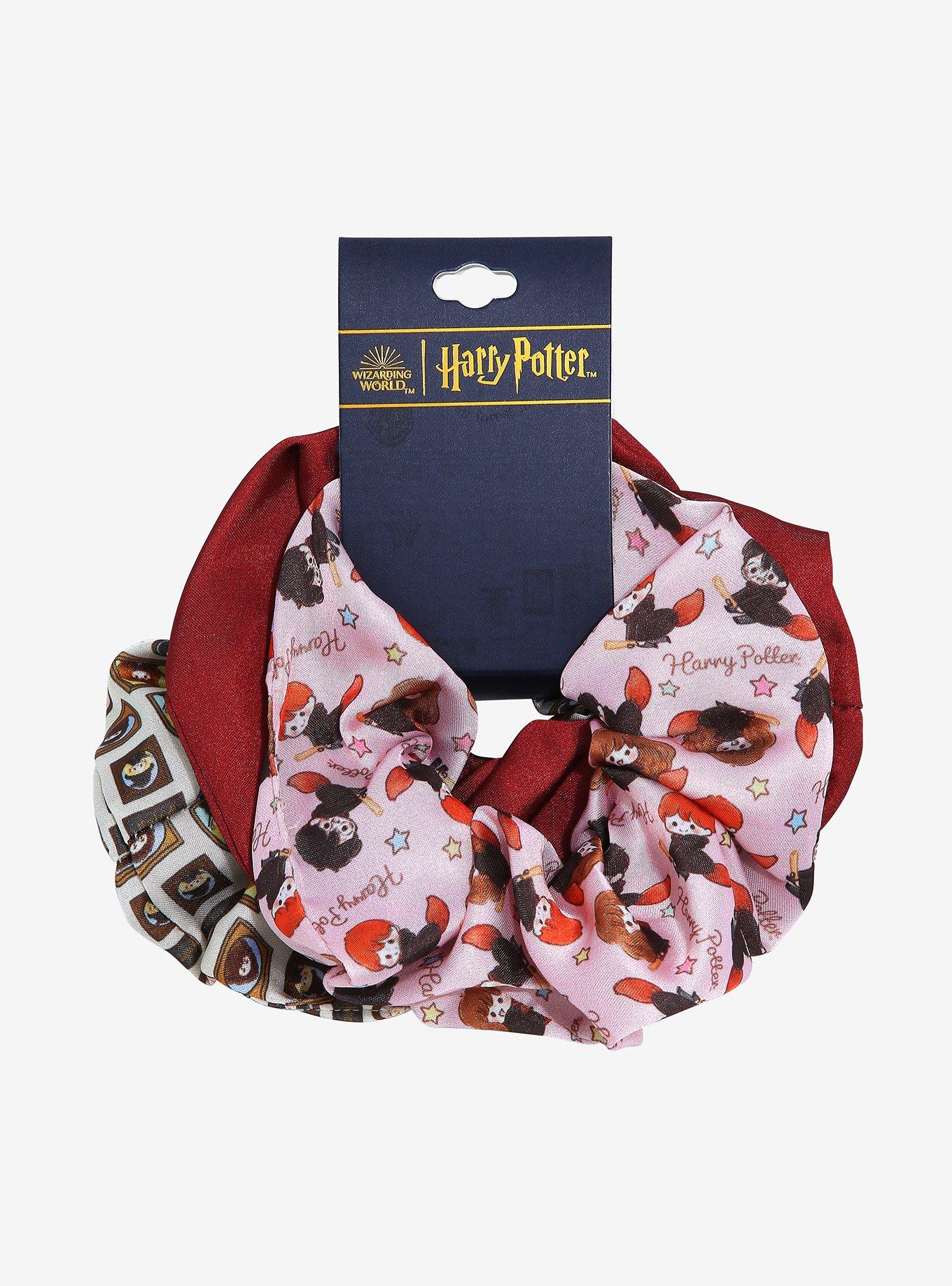 Harry Potter Chibi Wizards & Witches Scrunchy Set - BoxLunch Exclusive, , alternate