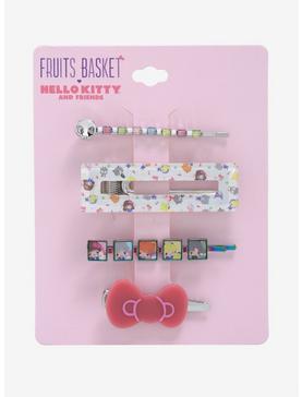 Fruits Basket x Hello Kitty and Friends Hair Clip Set - BoxLunch Exclusive, , hi-res