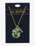Harry Potter Slytherin Serpent Stained Glass Necklace - BoxLunch Exclusive, , alternate