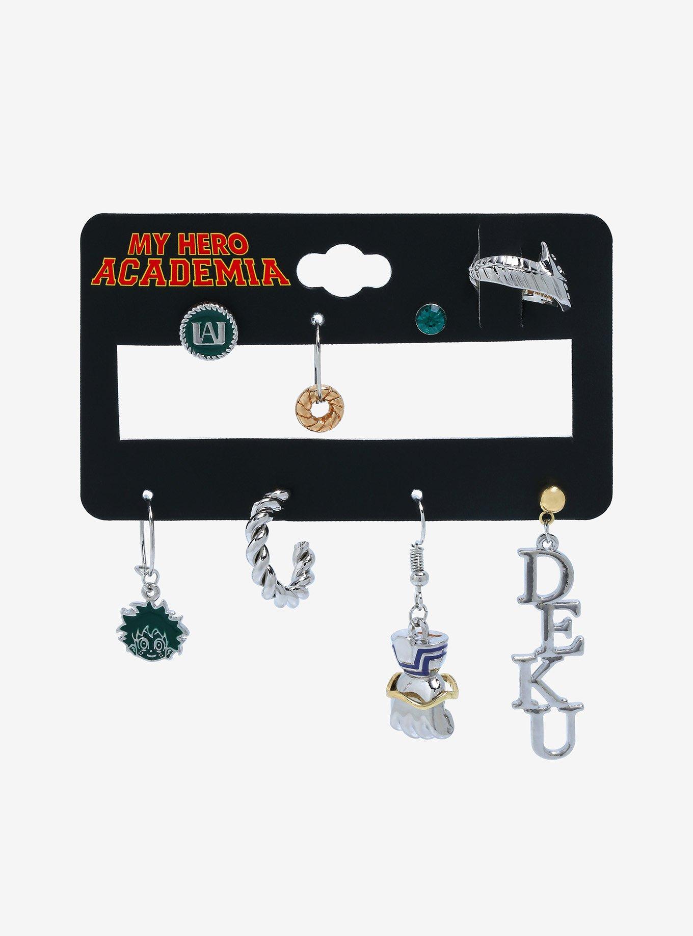 My Hero Academia Deku Mix & Match Earring Set - BoxLunch Exclusive, , alternate