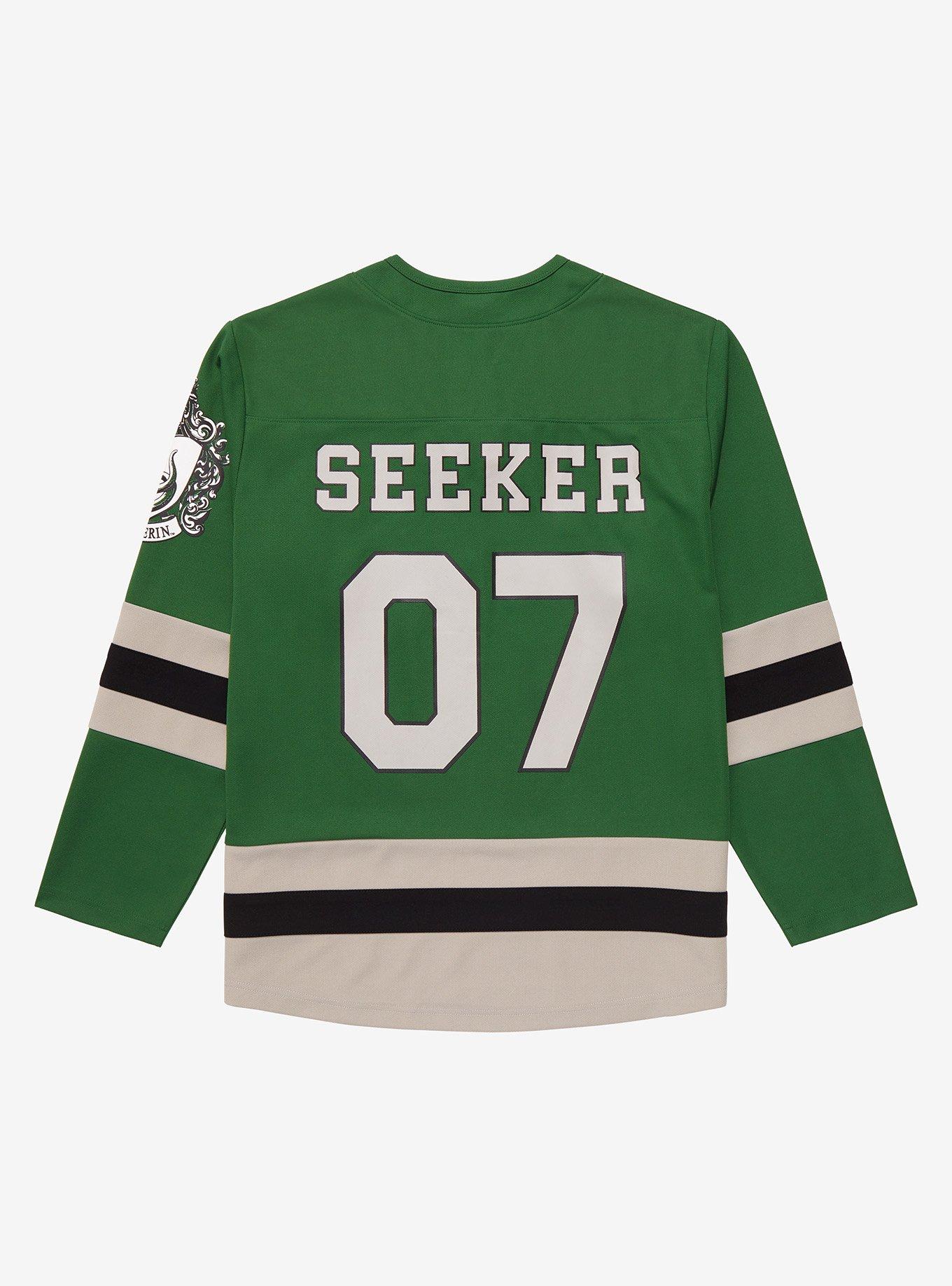 Harry Potter Slytherin Hockey Jersey - BoxLunch Exclusive, GREEN, alternate