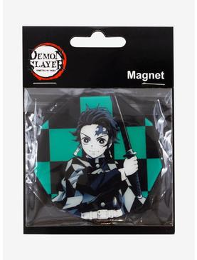Demon Slayer: Kimetsu No Yaiba Tanjiro Geometric Magnet, , hi-res