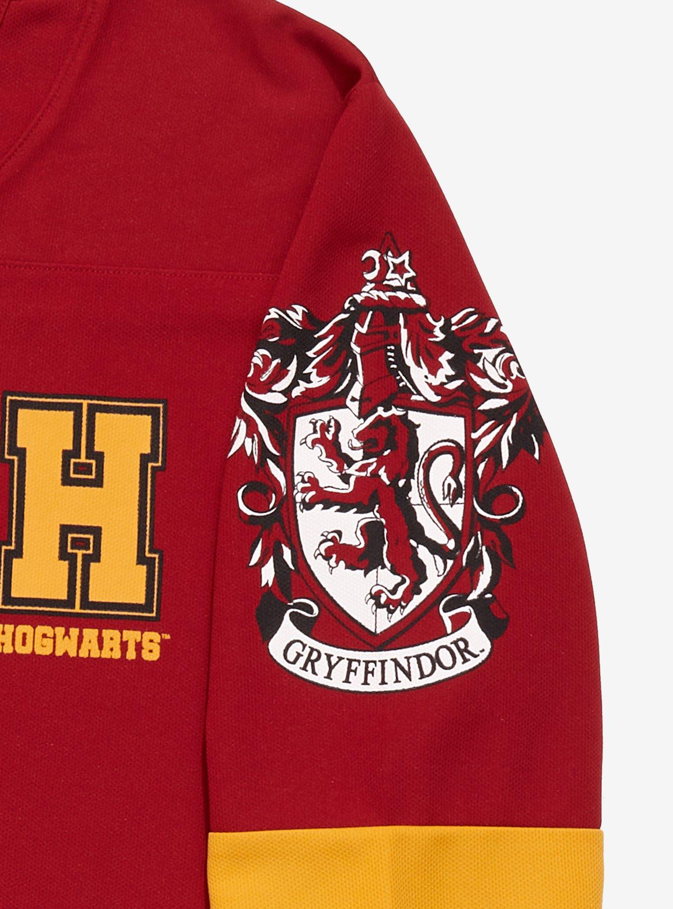 Harry Potter Gryffindor Hockey Jersey - BoxLunch Exclusive, DARK RED, alternate