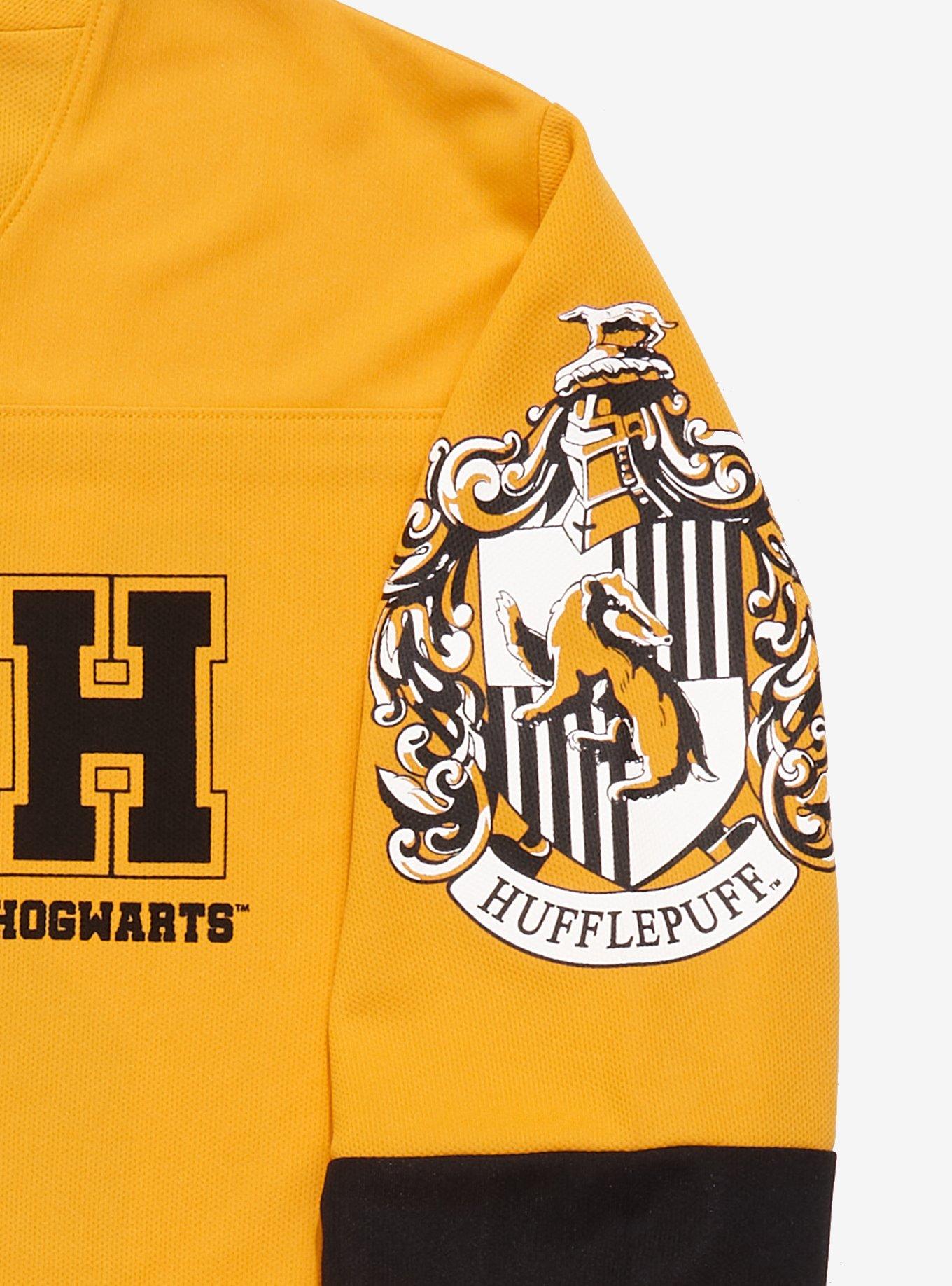Harry Potter Hufflepuff Hockey Jersey - BoxLunch Exclusive, GOLDEN YELLOW, alternate