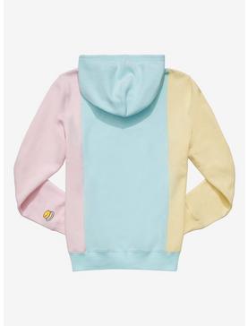 Plus Size Nintendo Kirby Chef Kirby Color Blocked Hoodie - BoxLunch Exclusive, , hi-res