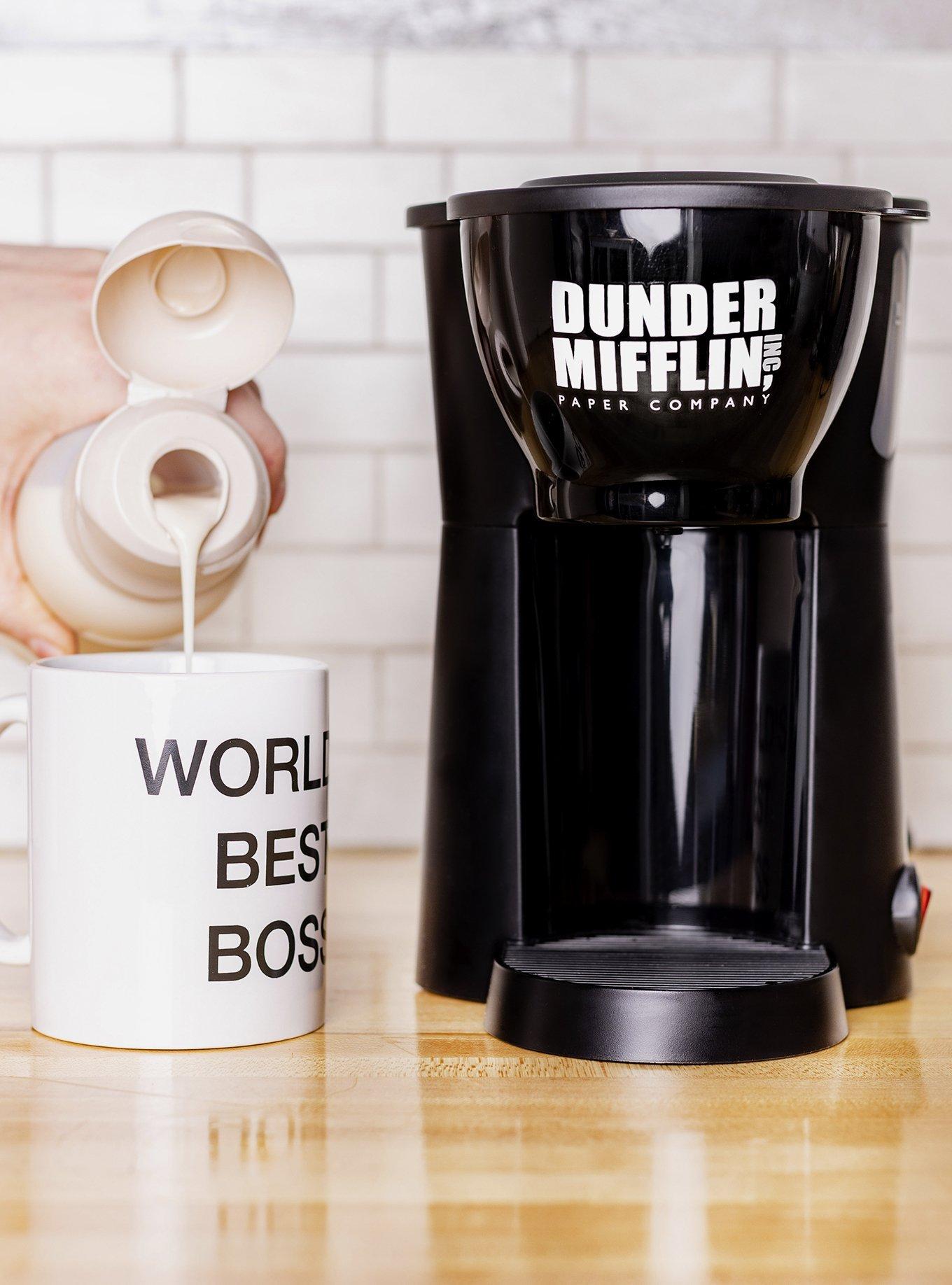 The Office Single Cup Coffee Maker with World's Best Boss Mug, , alternate