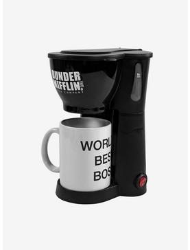 The Office Single Cup Coffee Maker with World's Best Boss Mug, , hi-res
