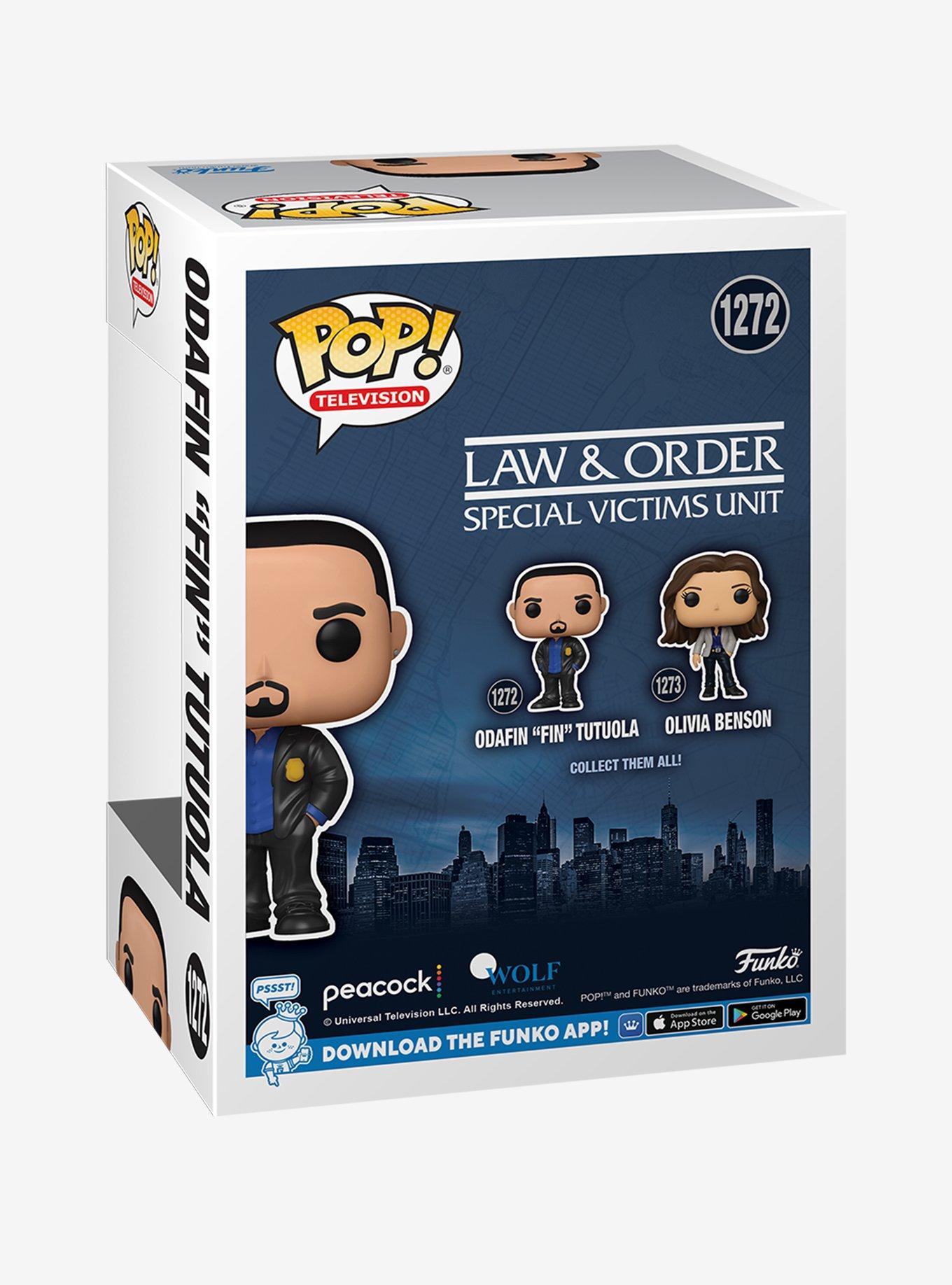 Funko Pop! Television Law & Order: Special Victims Unit Odafin "Fin" Tutuola Vinyl Figure, , alternate