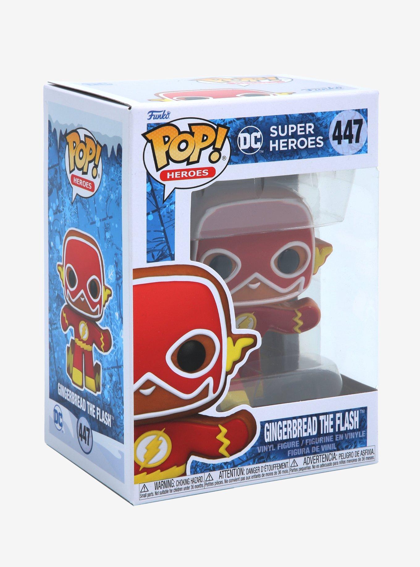 Funko Pop! DC Super Heroes Gingerbread The Flash Vinyl Figure, , alternate