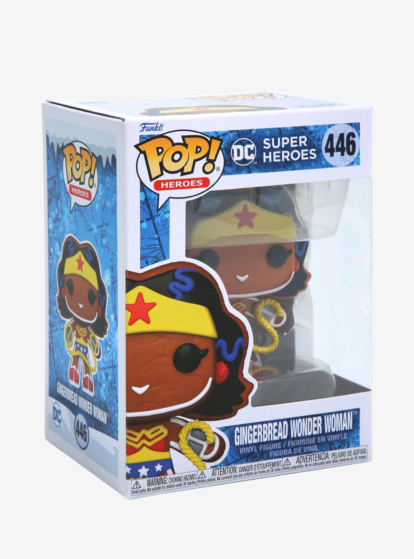 Funko Pop! DC Super Heroes Gingerbread Wonder Woman Vinyl Figure, , alternate