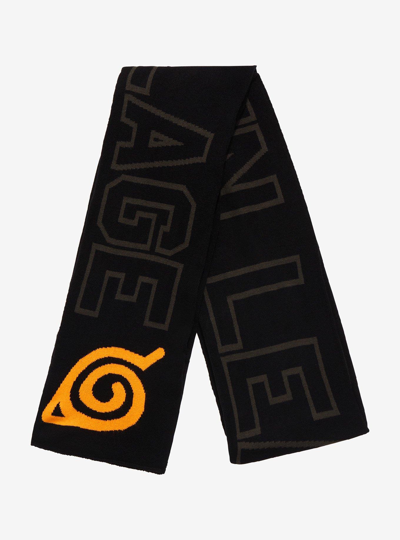 Naruto Shippuden Leaf Village Beanie & Scarf Set, , alternate