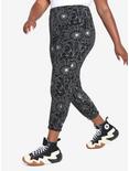 Spiderweb Girls Jogger Pants Plus Size, BLACK, alternate