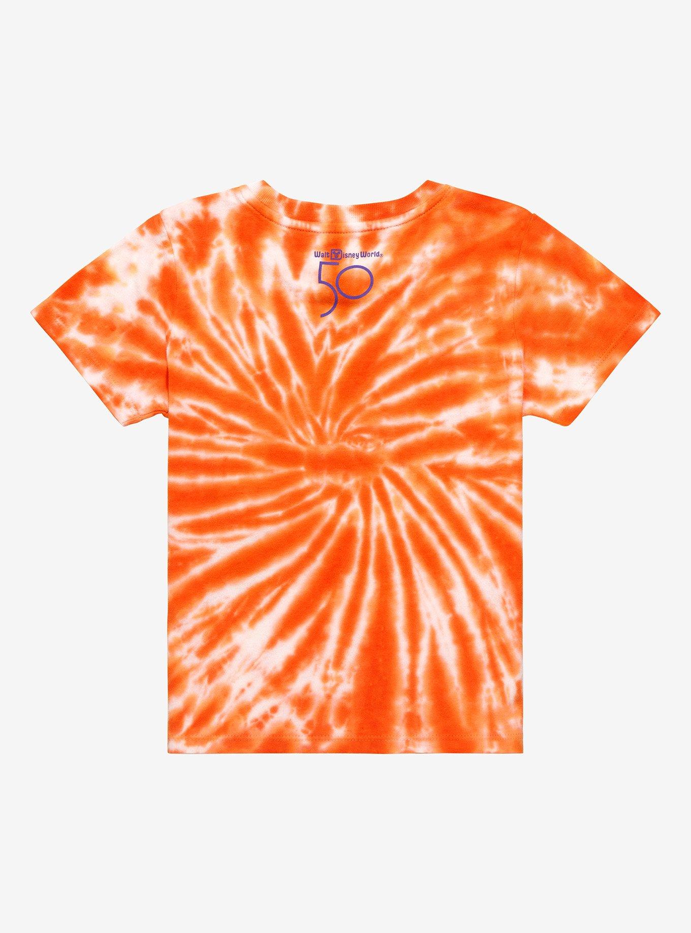 Disney Walt Disney World 50th Anniversary Mickey & Minnie Candy Tie-Dye Toddler T-Shirt - BoxLunch Exclusive, TIE DYE, alternate