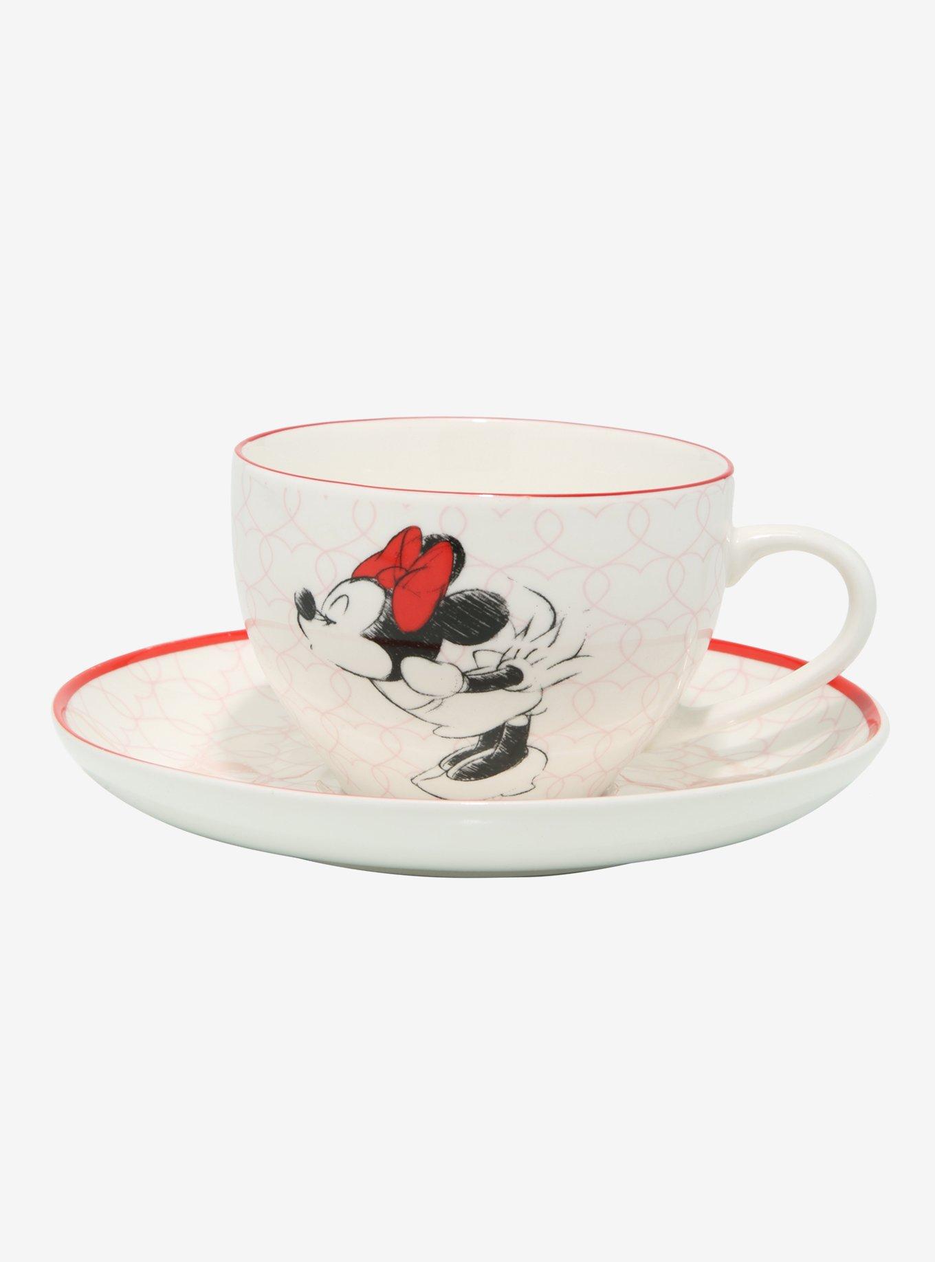Disney Mickey Mouse & Minnie Mouse Kiss Teacup Set, , alternate