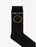 Nirvana Smile Crew Socks, , alternate