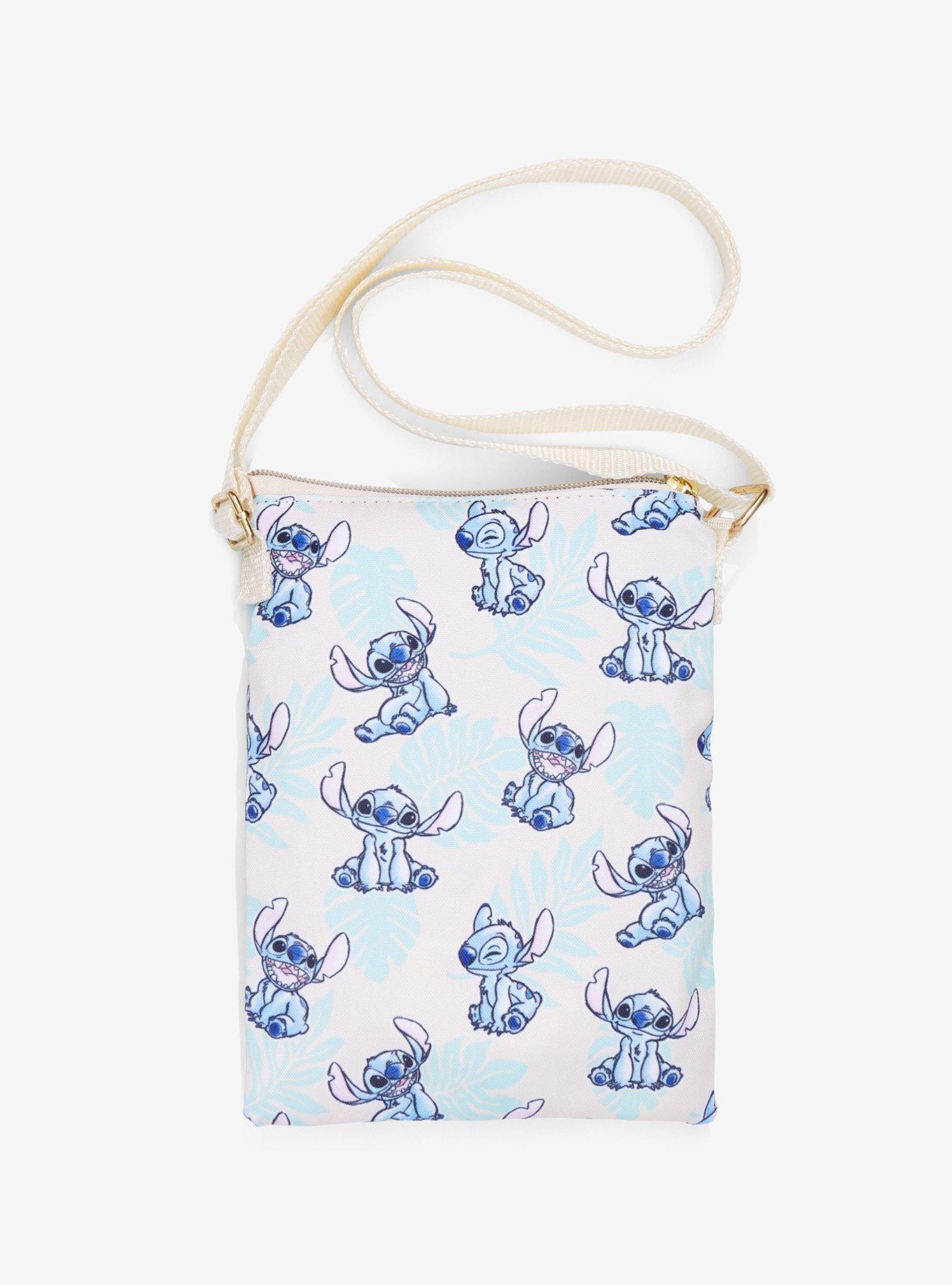 Loungefly Disney Lilo & Stitch Palm Leaves Passport Crossbody Bag, , alternate