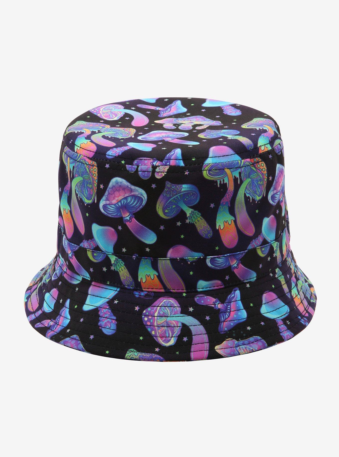 Purple Mushroom Bucket Hat, , alternate