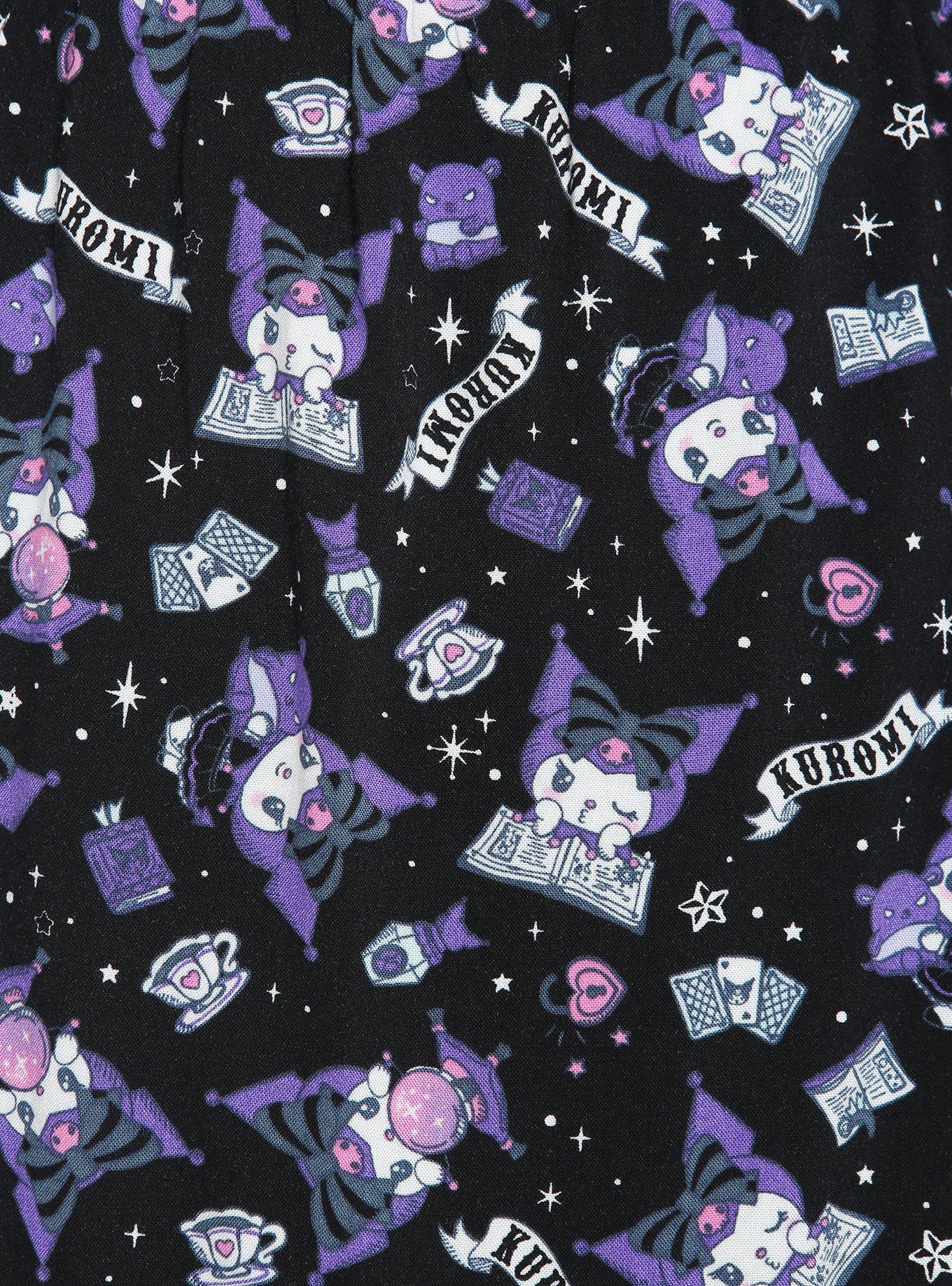 Kuromi Fortune Teller Tiered Suspender Skirt Plus Size, MULTI, alternate
