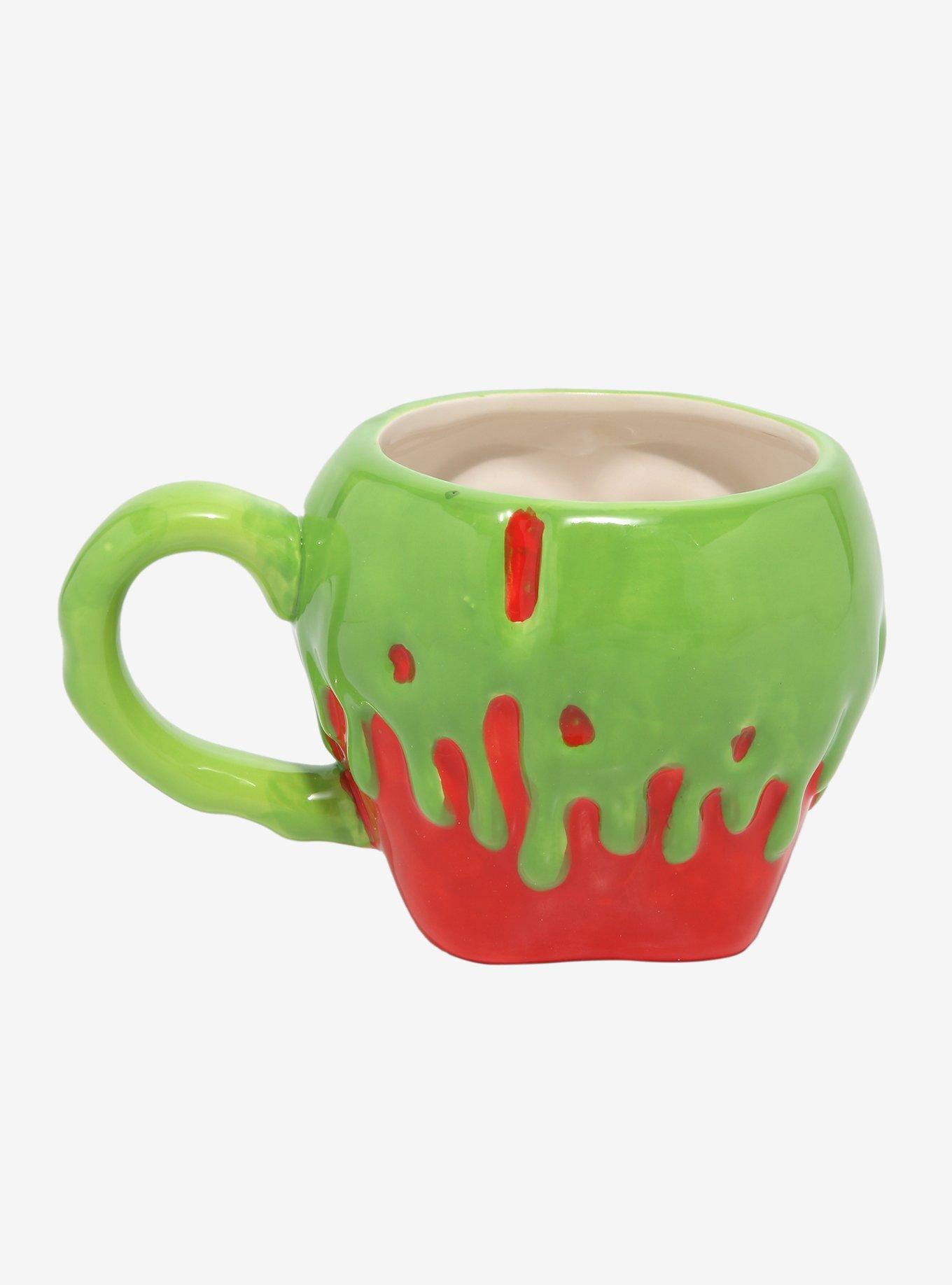 Disney Snow White And The Seven Dwarfs Green Poison Apple Mug, , alternate