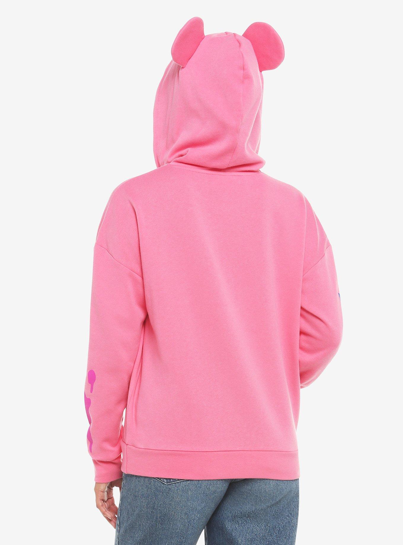 Gloomy Bear The Naughty Grizzly 3D Ears Girls Hoodie, MULTI, alternate