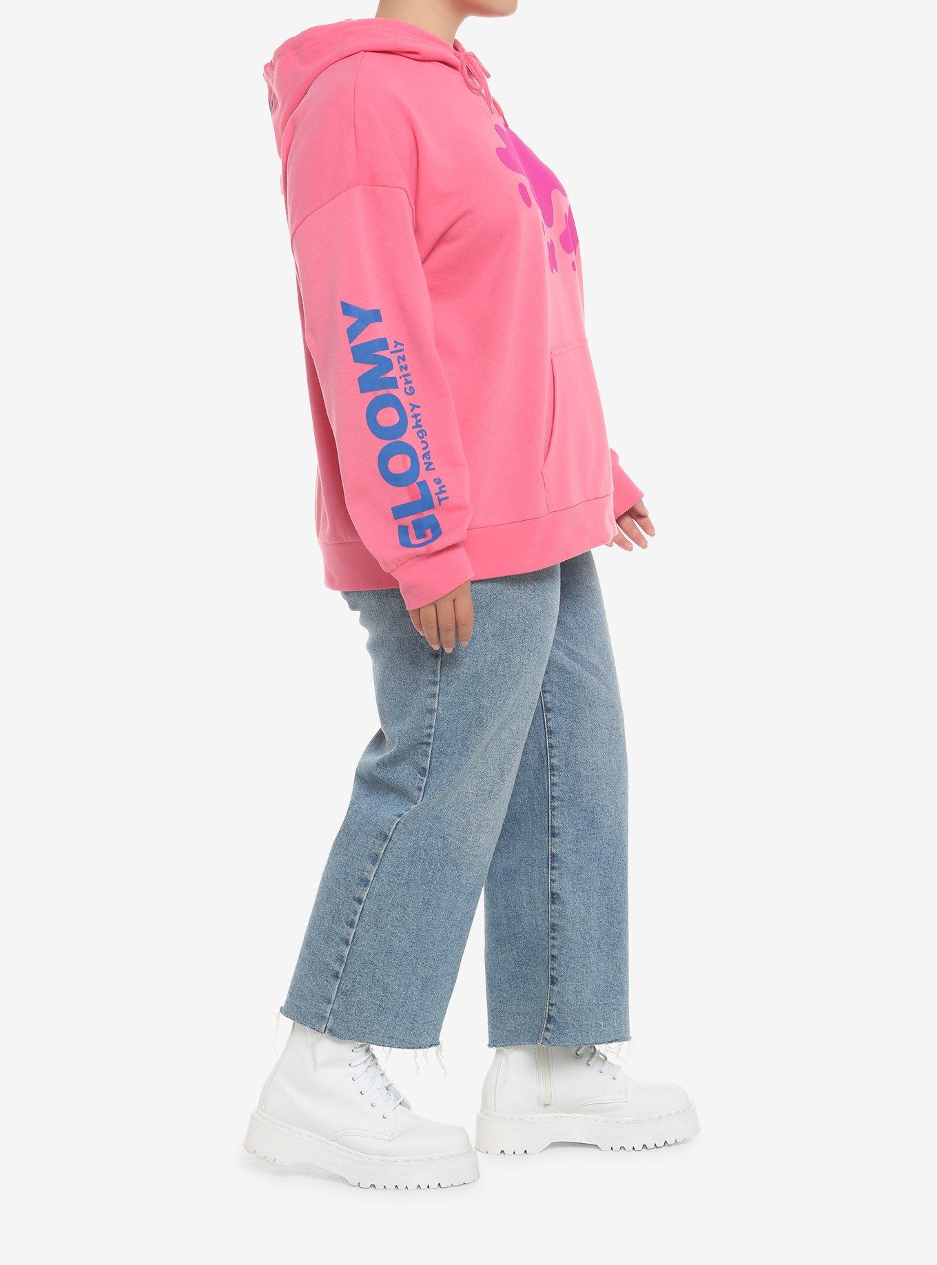 Gloomy Bear The Naughty Grizzly 3D Ears Girls Hoodie Plus Size, MULTI, alternate