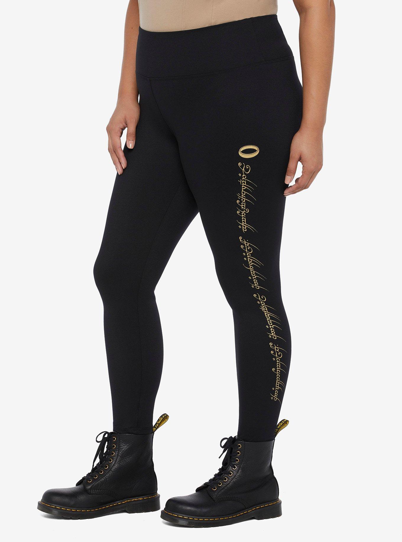 The Lord Of The Rings The One Ring Leggings Plus Size, MULTI, alternate