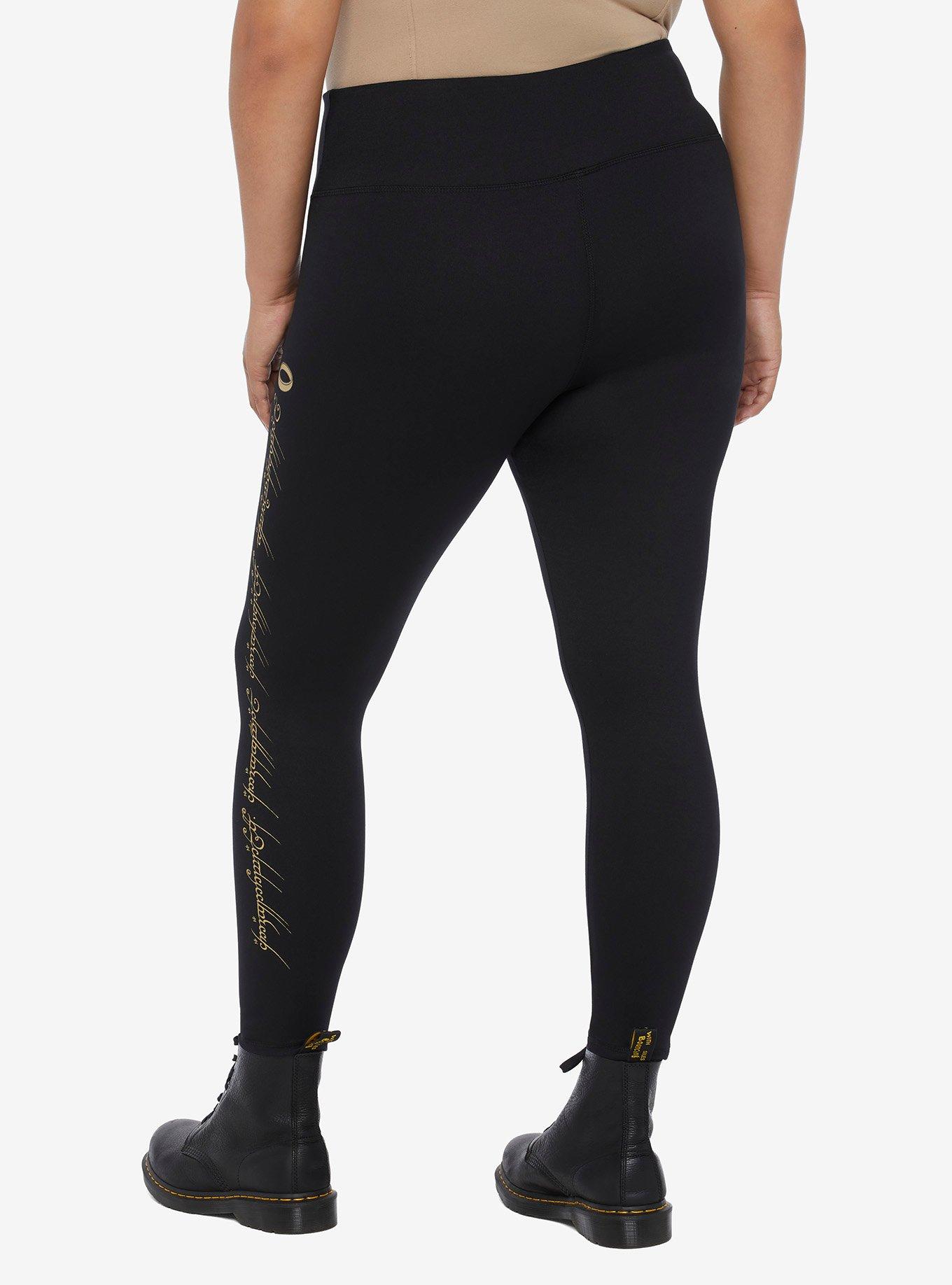 The Lord Of The Rings The One Ring Leggings Plus Size, MULTI, alternate