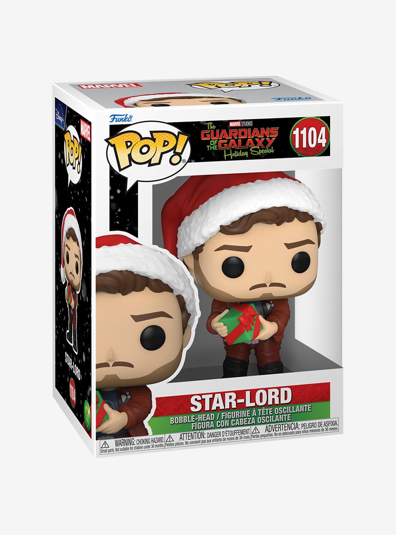 Funko Marvel The Guardians Of The Galaxy Holiday Special Pop! Star-Lord Vinyl Bobble-Head, , alternate