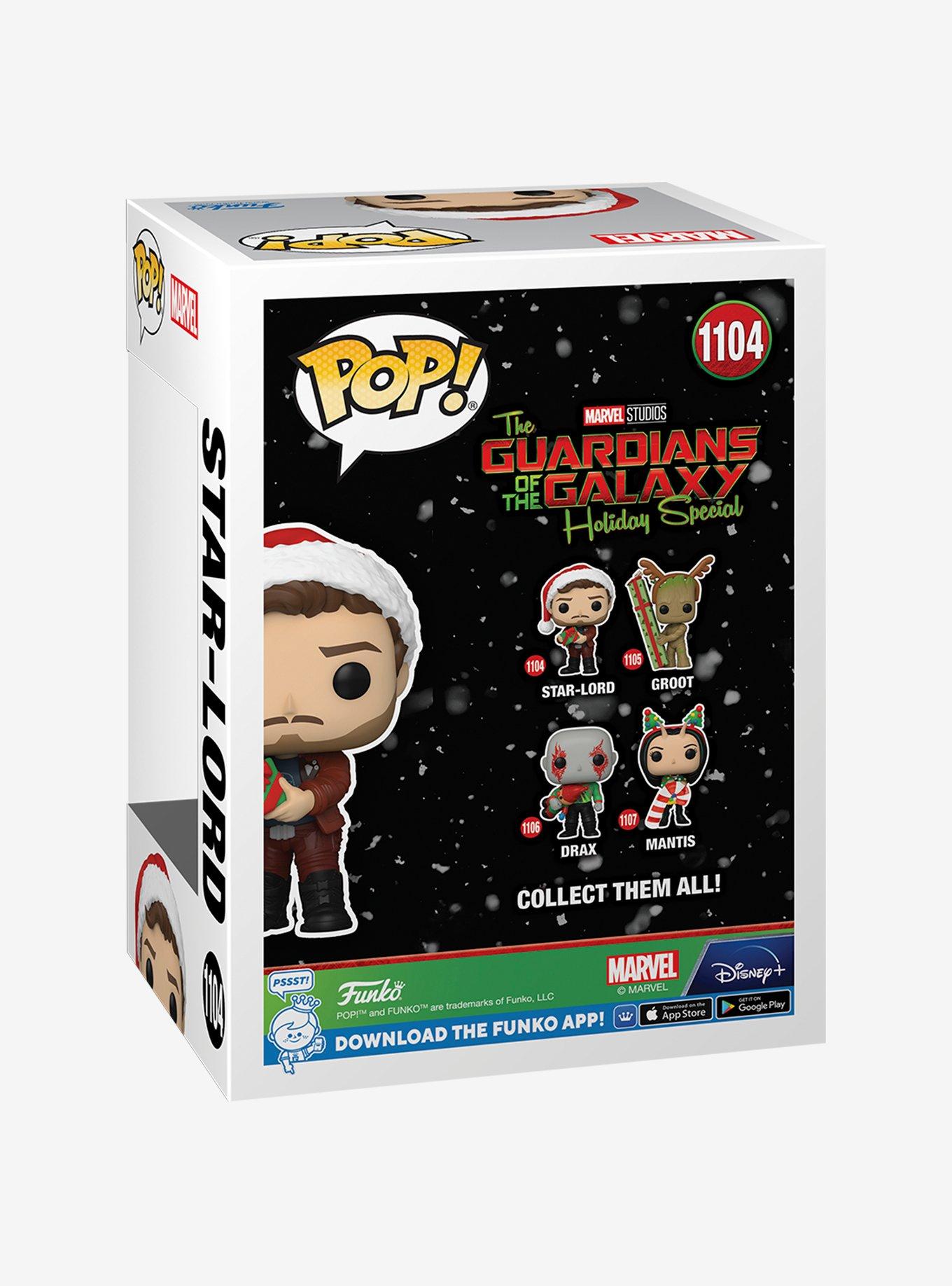 Funko Marvel The Guardians Of The Galaxy Holiday Special Pop! Star-Lord Vinyl Bobble-Head, , alternate