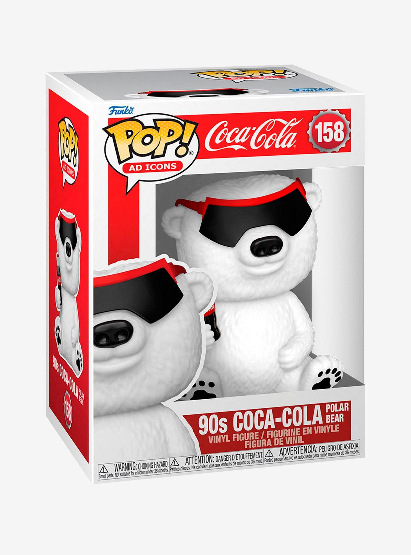 Funko Coca-Cola Pop! Ad Icons Coca-Cola Polar Bear ('90s) Vinyl Figure, , alternate