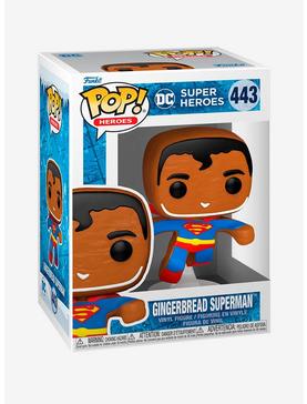 Funko DC Super Heroes Pop! Heroes Gingerbread Superman Vinyl Figure, , hi-res