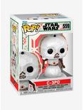 Funko Star Wars: Holiday Pop! Snowman C-3PO Vinyl Bobble-Head, , alternate