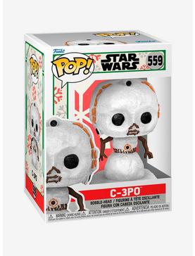 Funko Star Wars: Holiday Pop! Snowman C-3PO Vinyl Bobble-Head, , hi-res