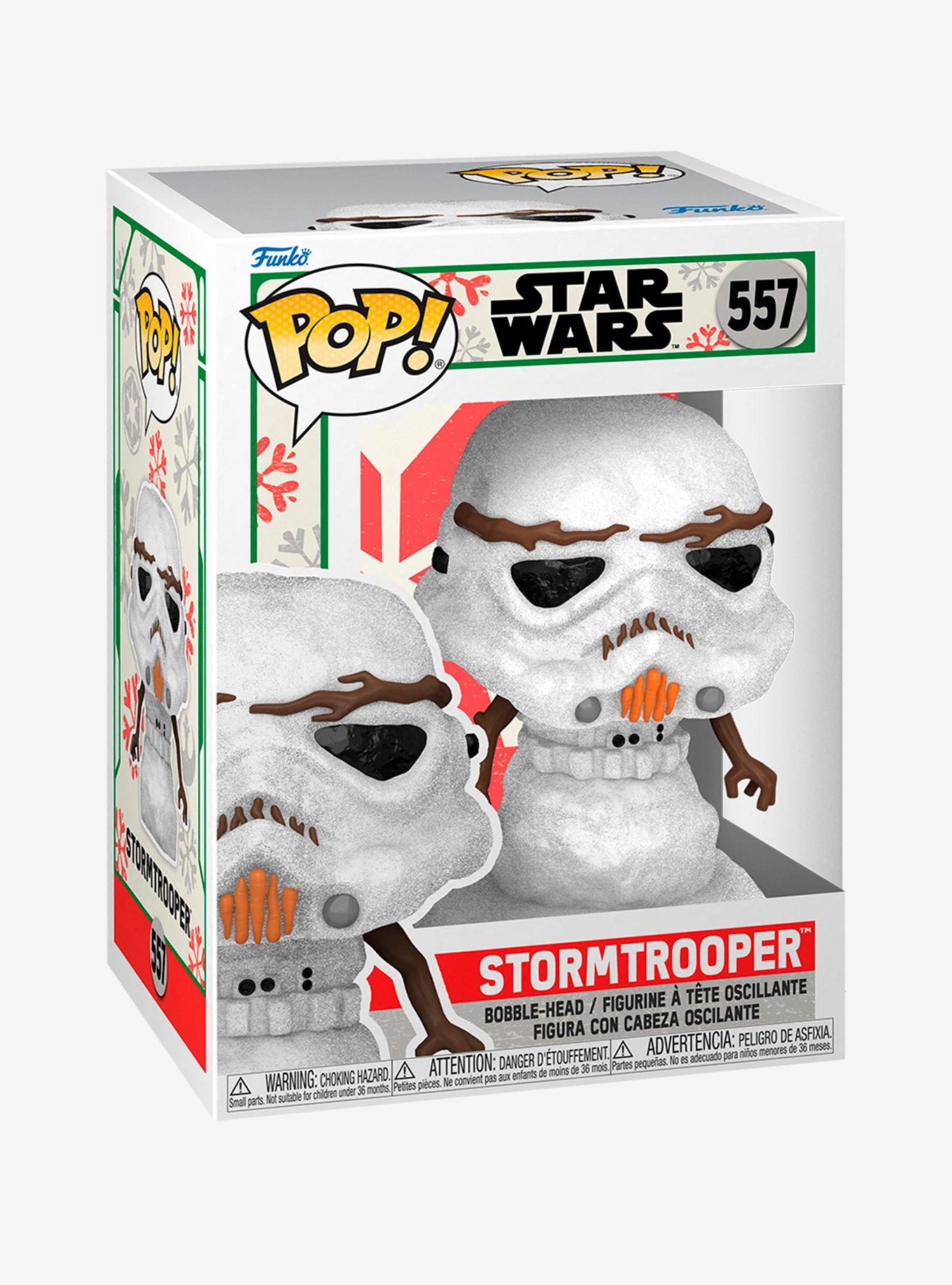 Funko Star Wars: Holiday Pop! Snowman Stormtrooper Vinyl Bobble-Head, , hi-res